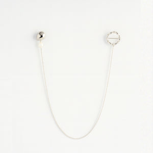 Liora 珠鏈環圈雙頭別針