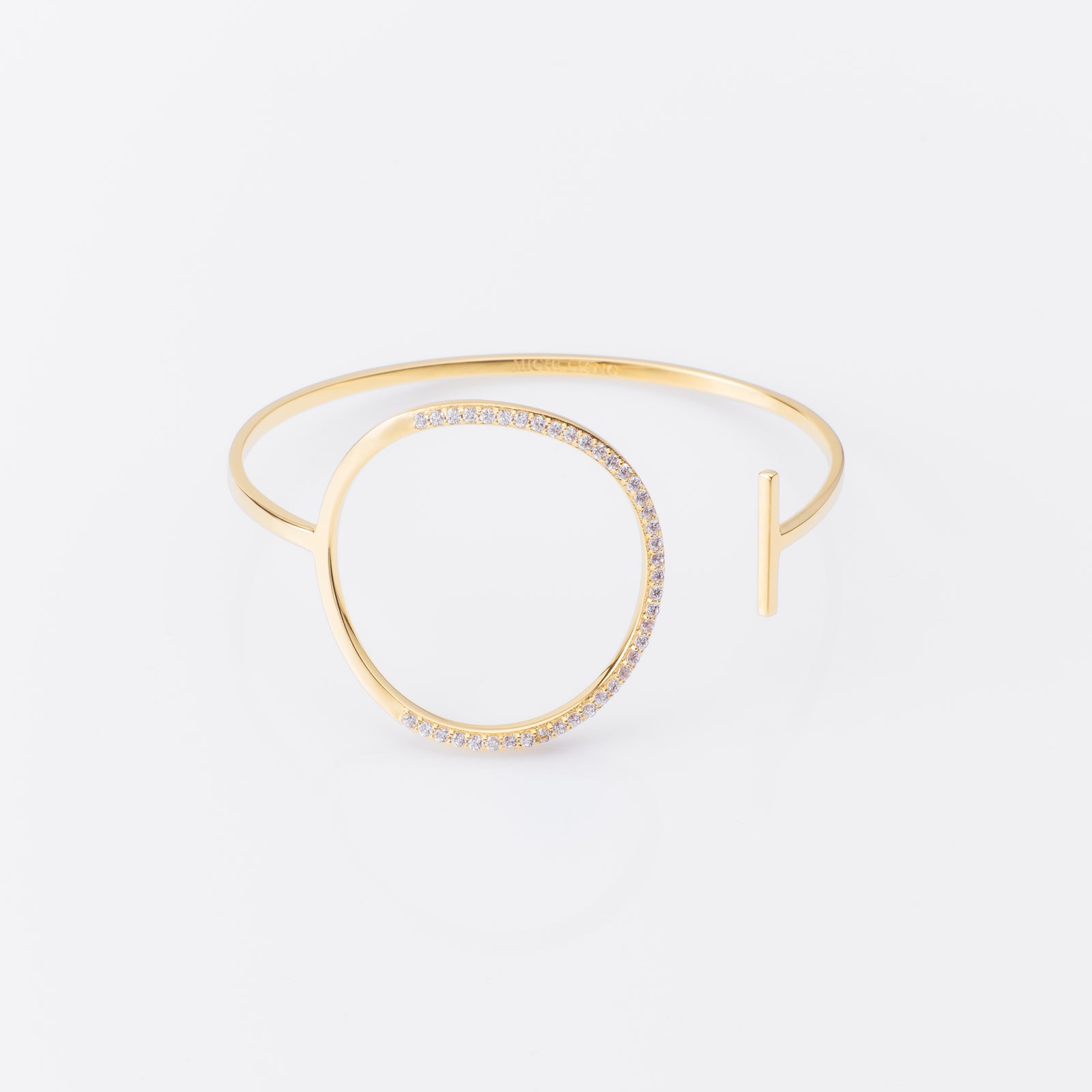 Verra 水鑽排列圓型手環