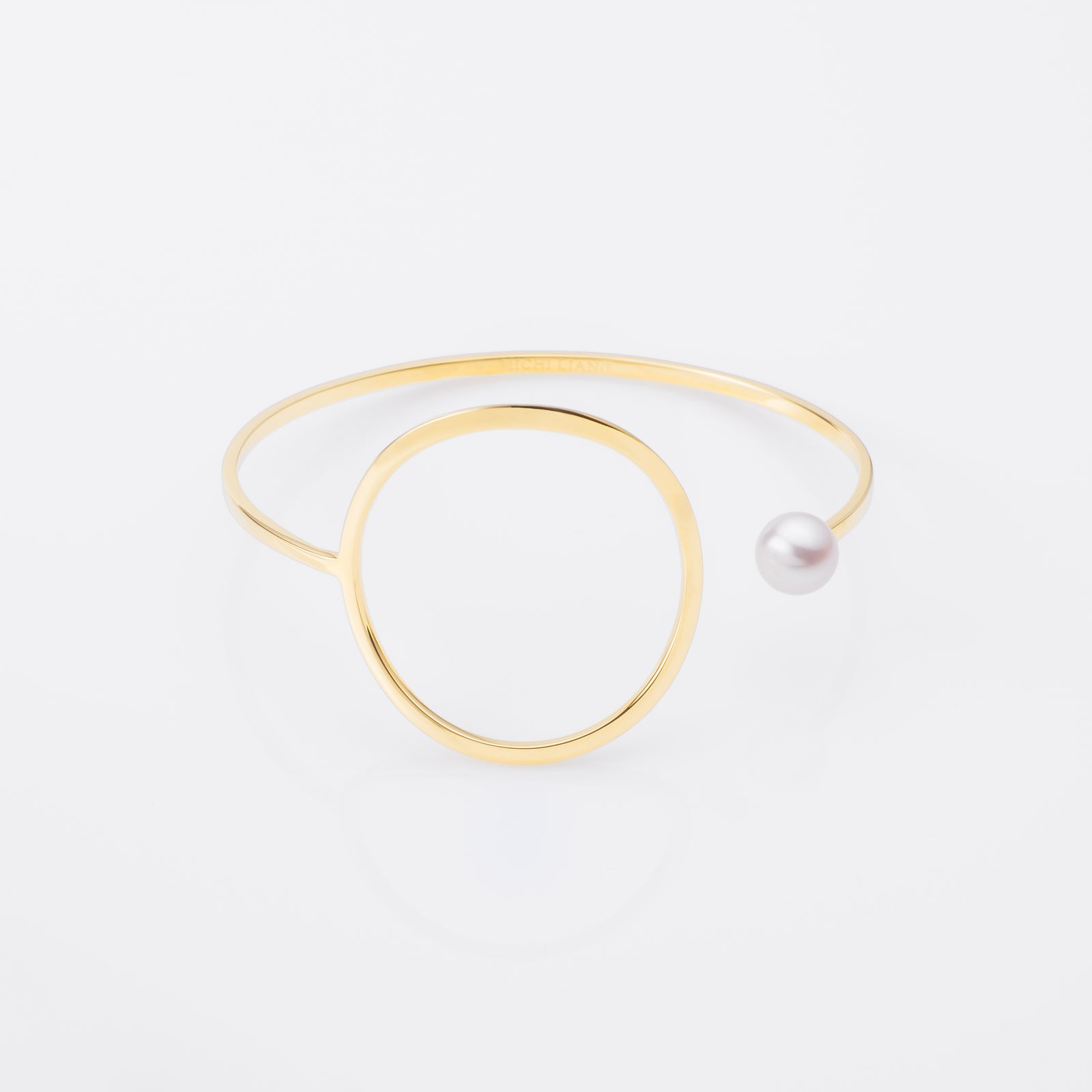 Zoe 素面圓型珍珠手環