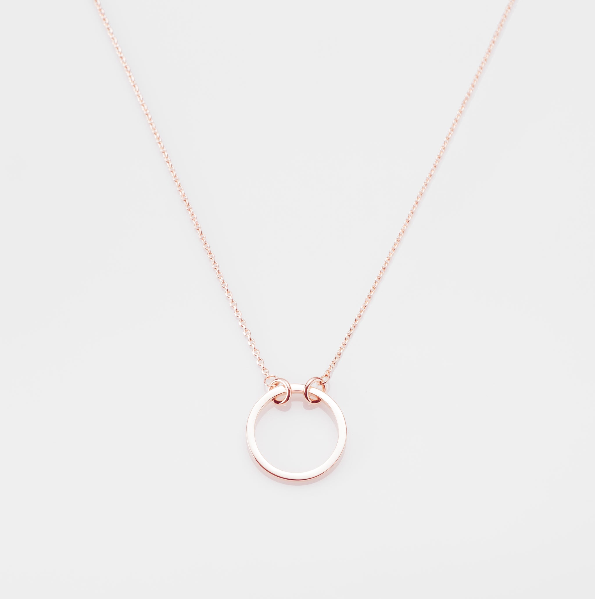 Vedette 幾何環圈珍珠排列項鍊