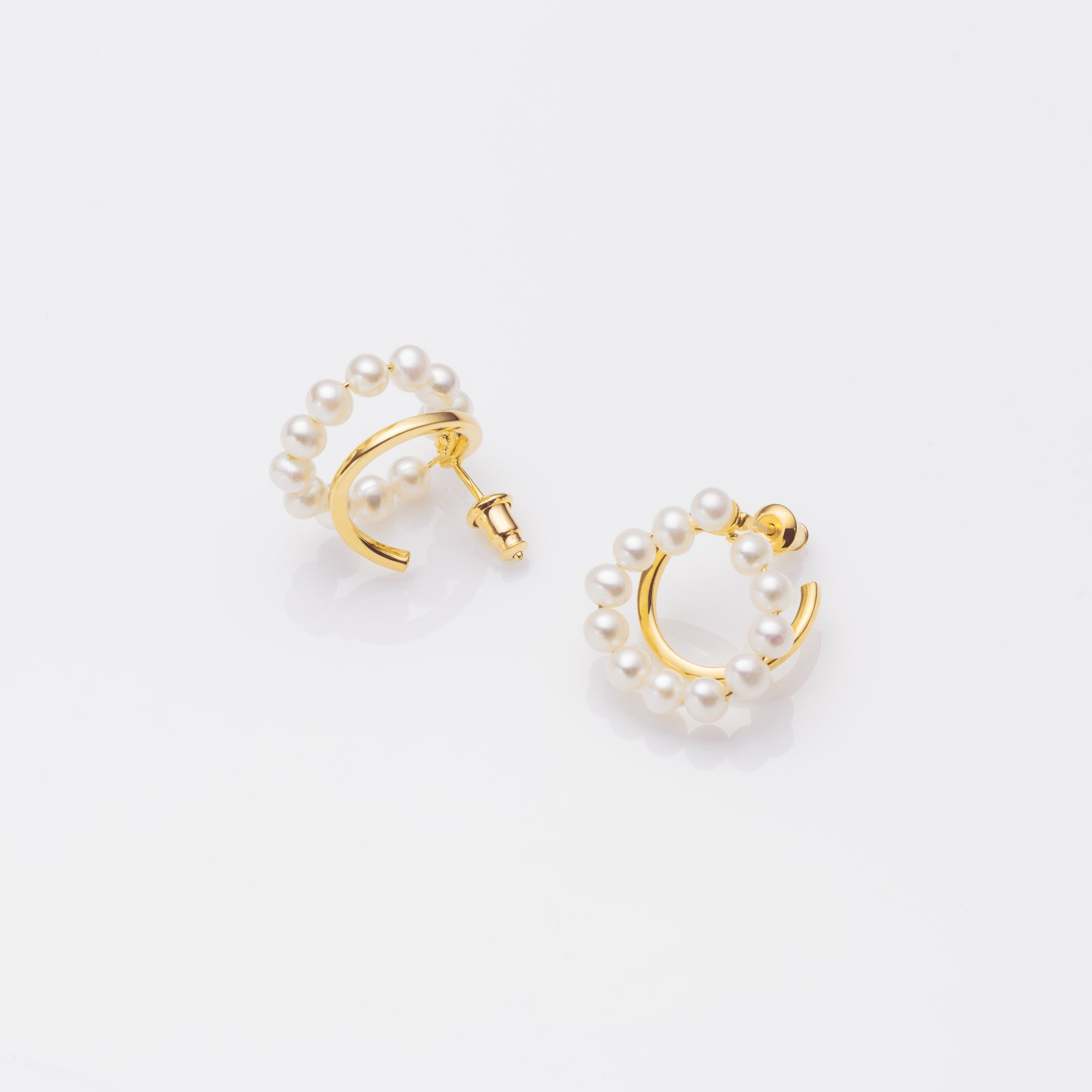 Orva 珍珠圈耳環 / 一對